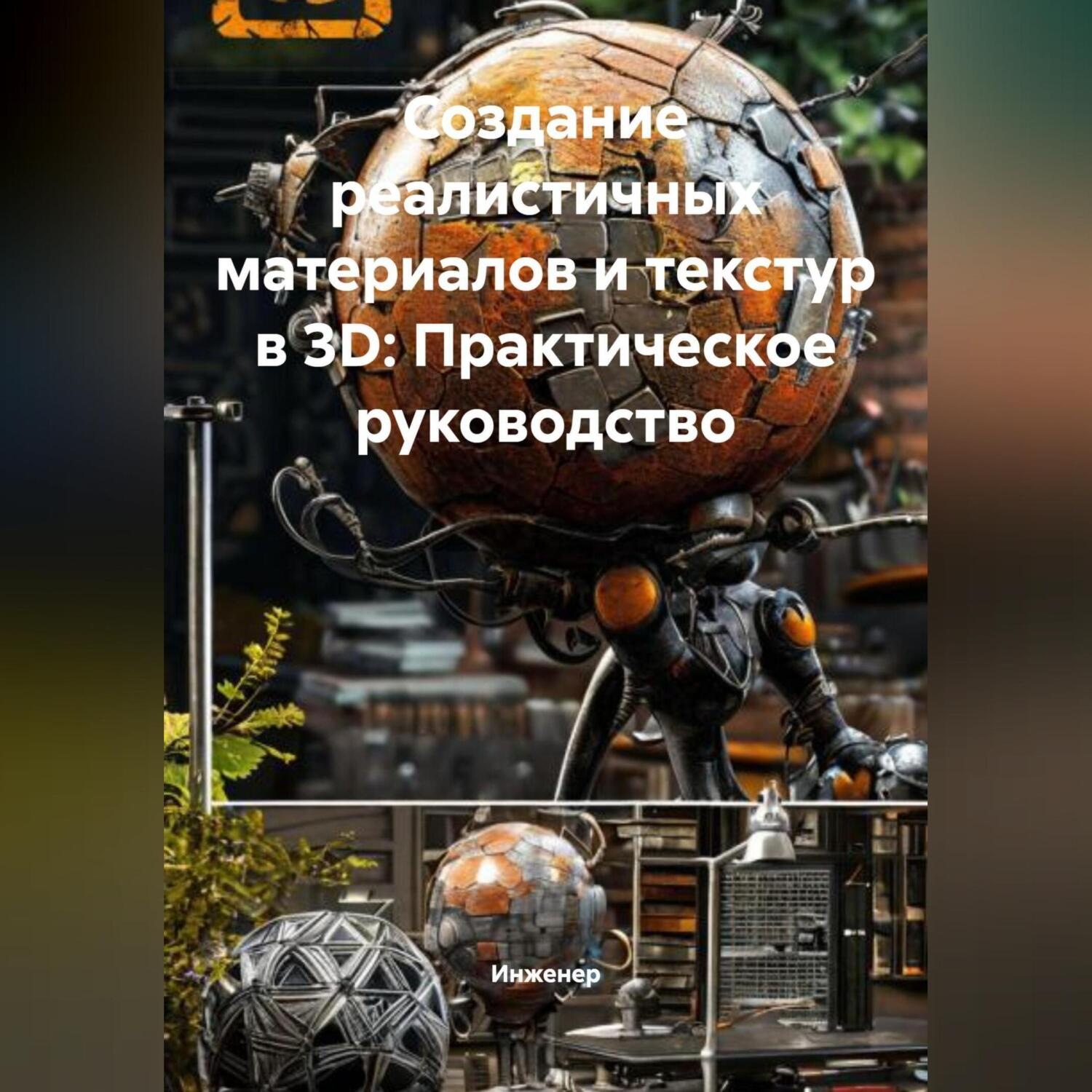 Обложка книги «Создание реалистичных материалов и текстур в 3D: Практическое руководство»