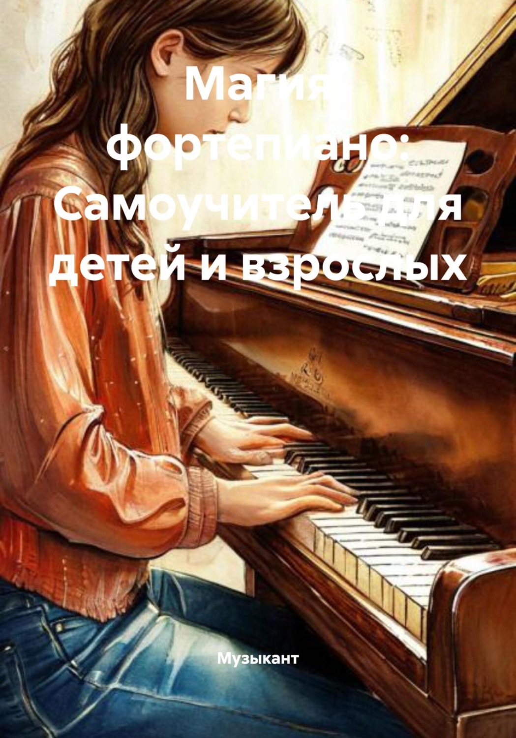 Обложка книги «Магия фортепиано: Самоучитель для детей и взрослых»