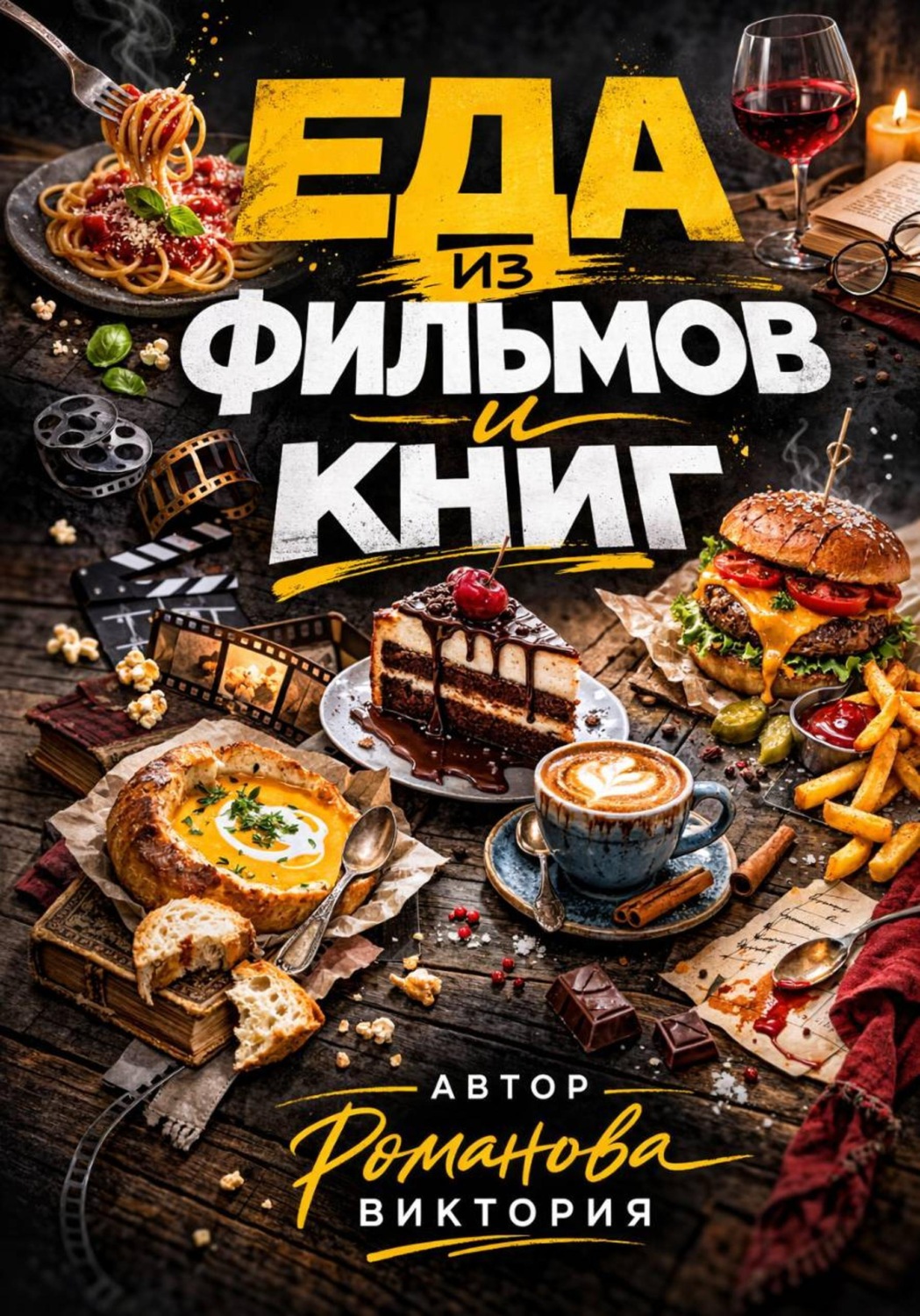 Обложка книги «Еда из фильмов и книг»