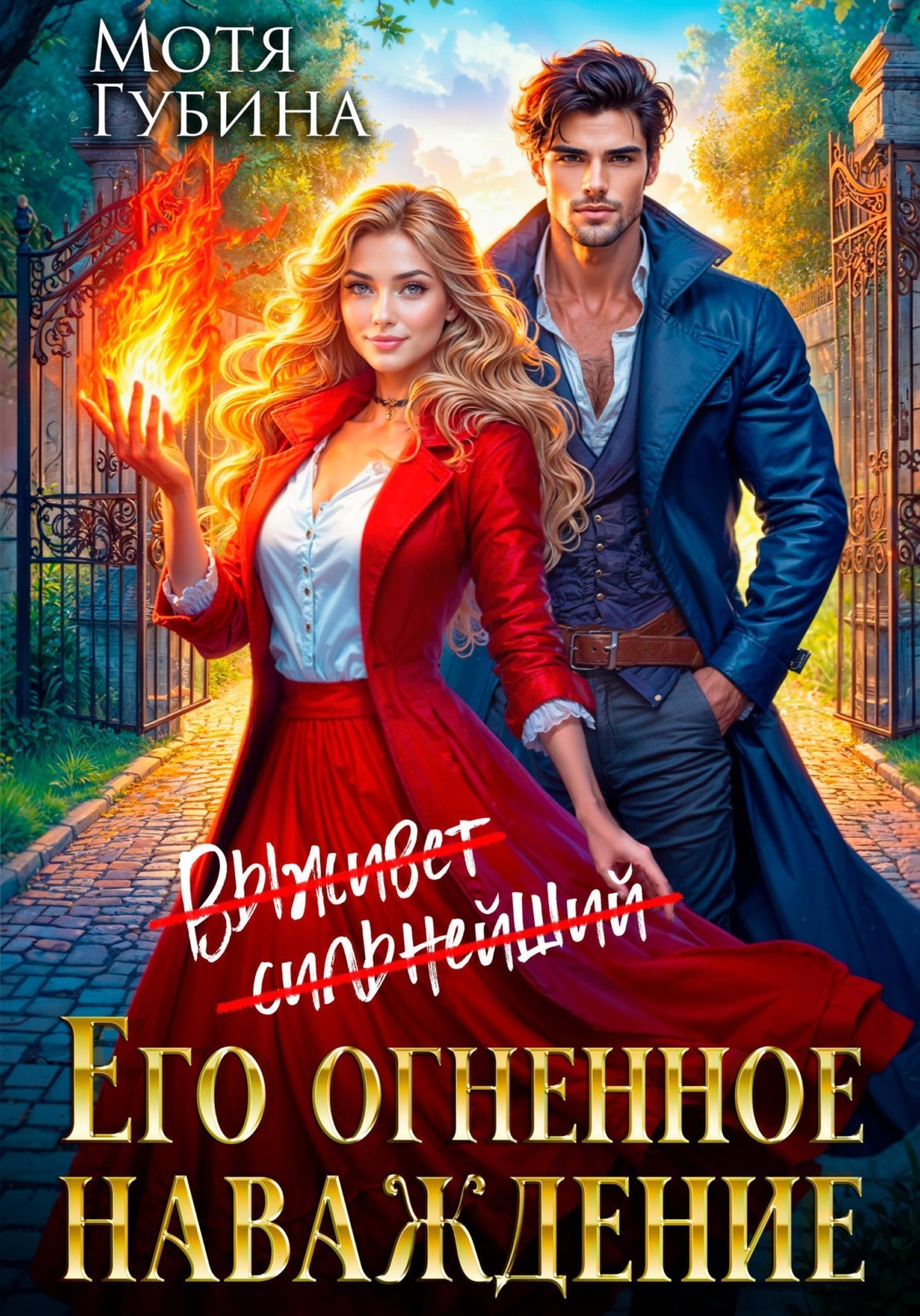 Обложка книги «Его огненное Наваждение»