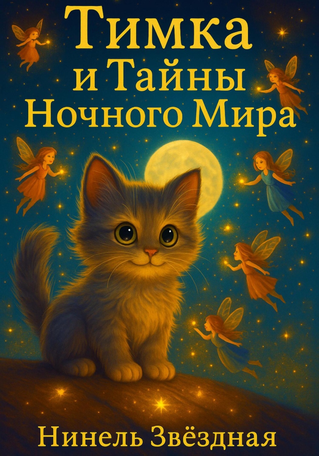 Обложка книги «Тимка и тайны ночного мира»