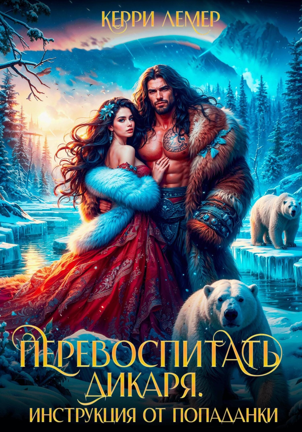 Обложка книги «Перевоспитать дикаря. Инструкция от попаданки»