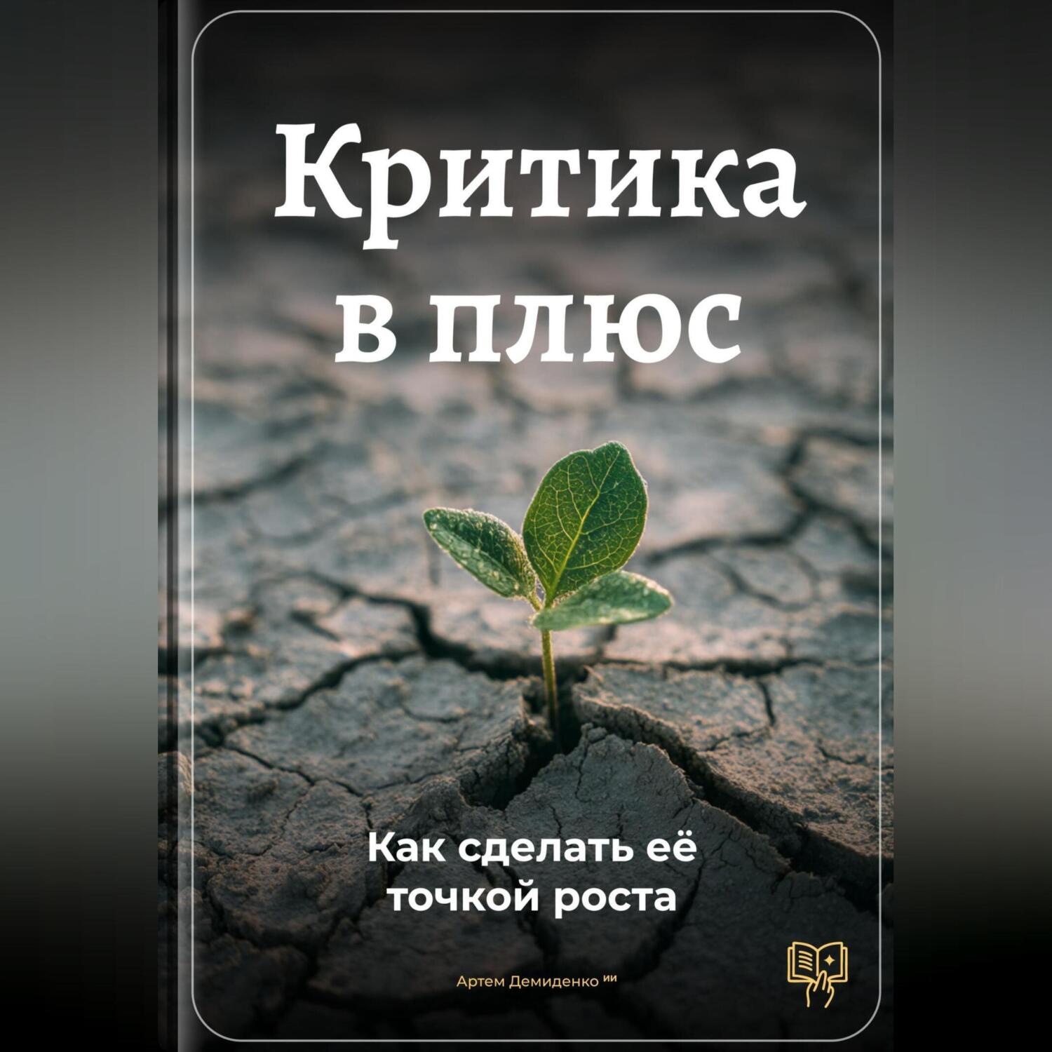 Обложка книги «Критика в плюс: Как сделать её точкой роста»