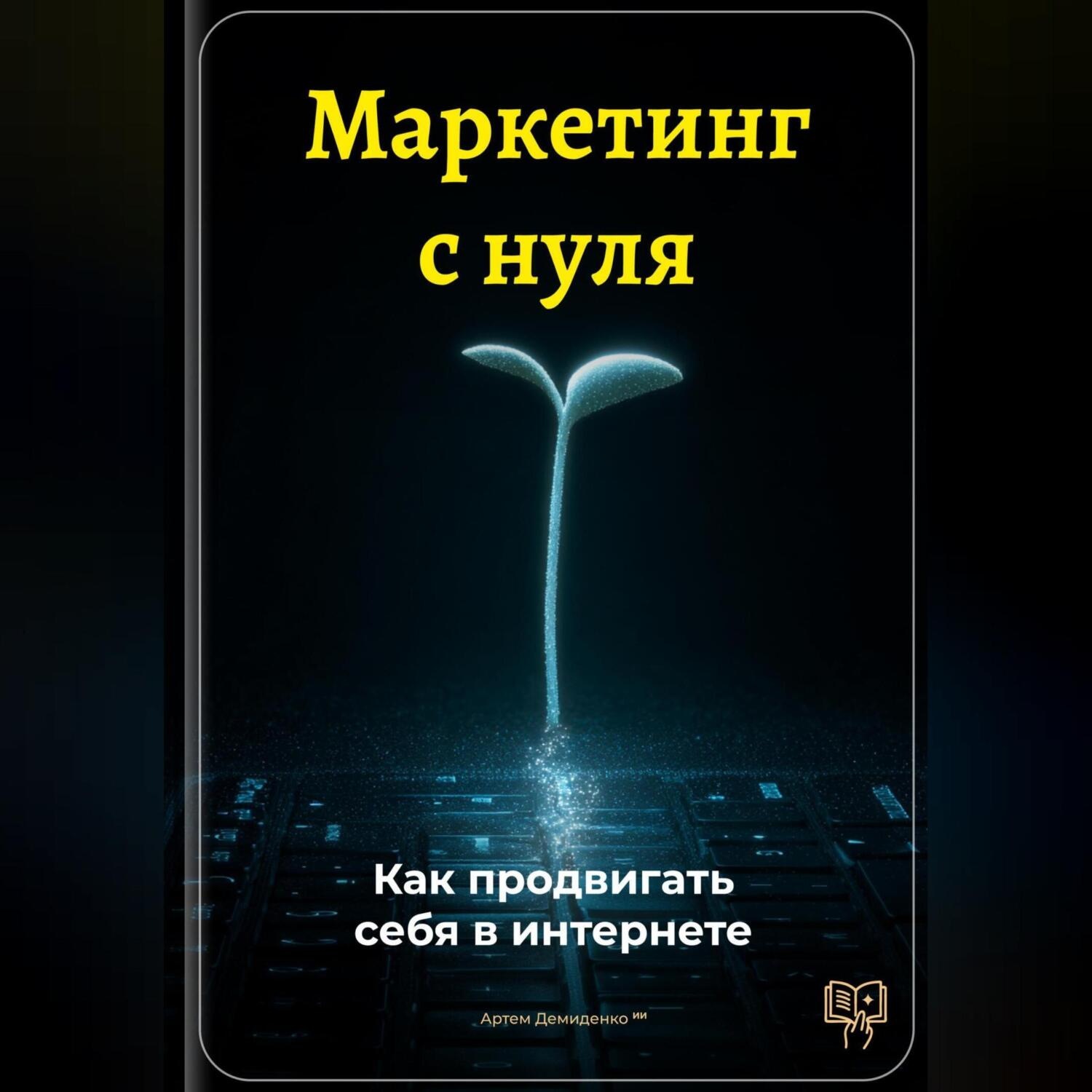 Обложка книги «Маркетинг с нуля: Как продвигать себя в интернете»