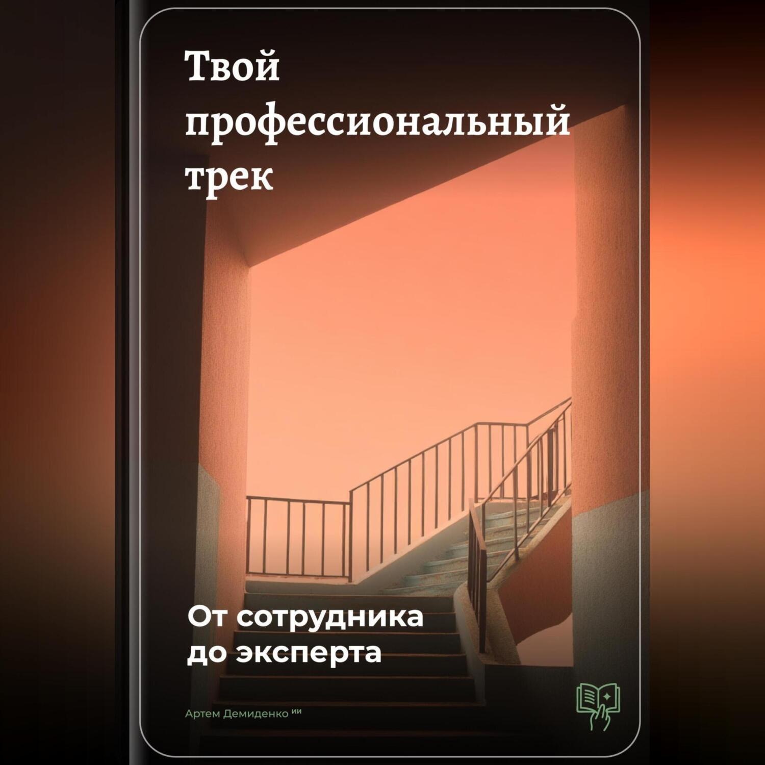 Обложка книги «Твой профессиональный трек: От сотрудника до эксперта»