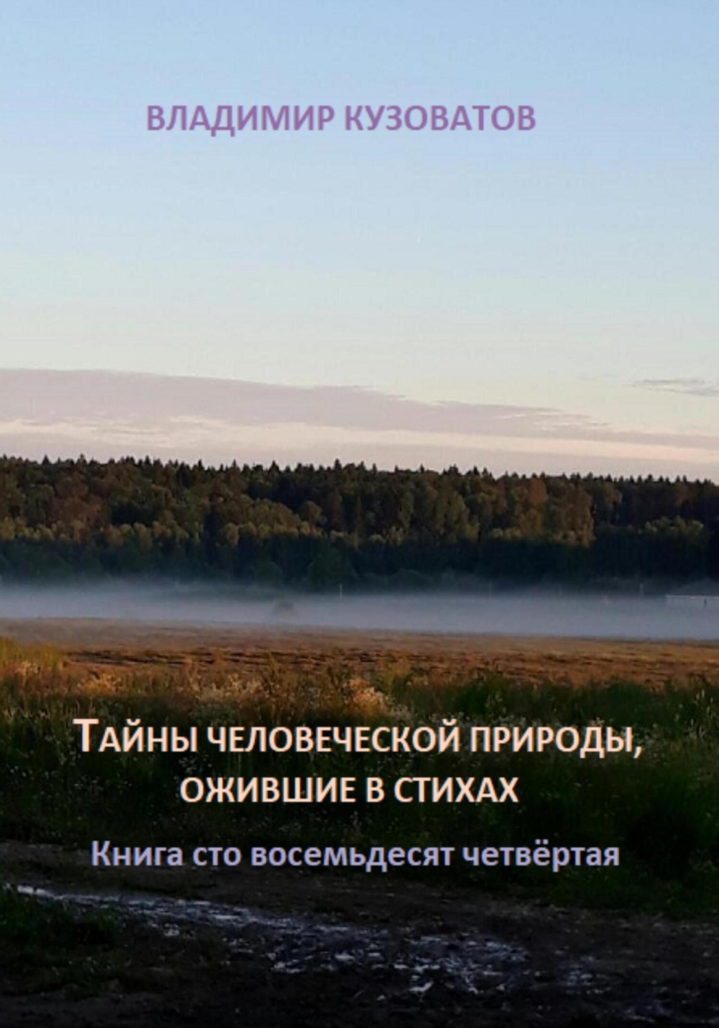 Обложка книги «Тайны человеческой природы, ожившие в стихах. Книга сто восемьдесят четвёртая»
