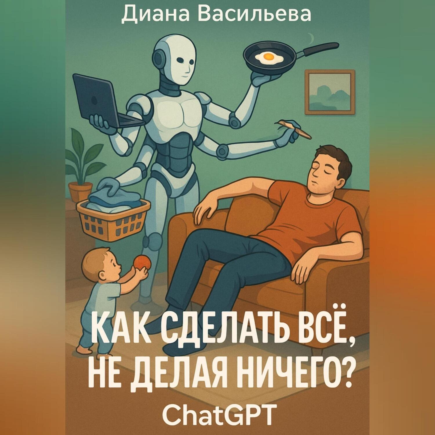 Обложка книги «Как сделать всё, не делая ничего? ChatGPT»