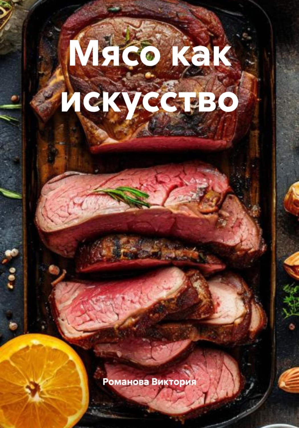 Обложка книги «Мясо как искусство»