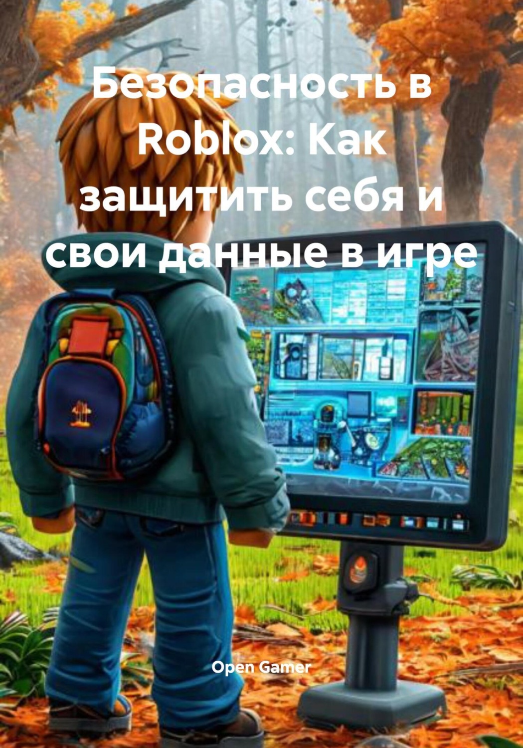 Обложка книги «Безопасность в Roblox: Как защитить себя и свои данные в игре»