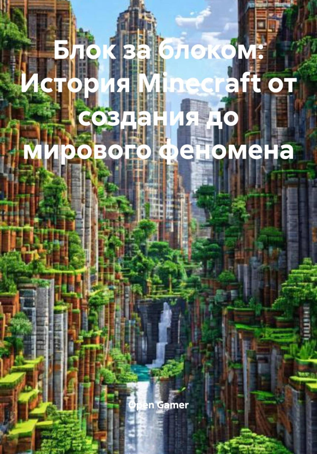 Обложка книги «Блок за блоком: История Minecraft от создания до мирового феномена»