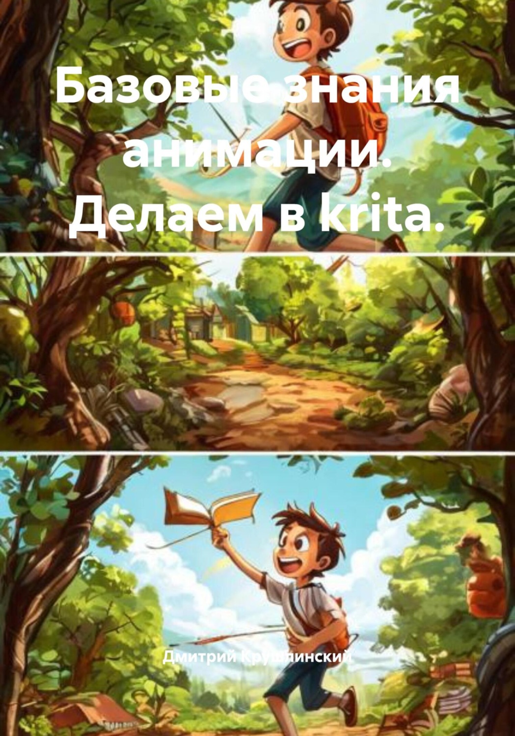 Обложка книги «Базовые знания анимации. Делаем в krita»