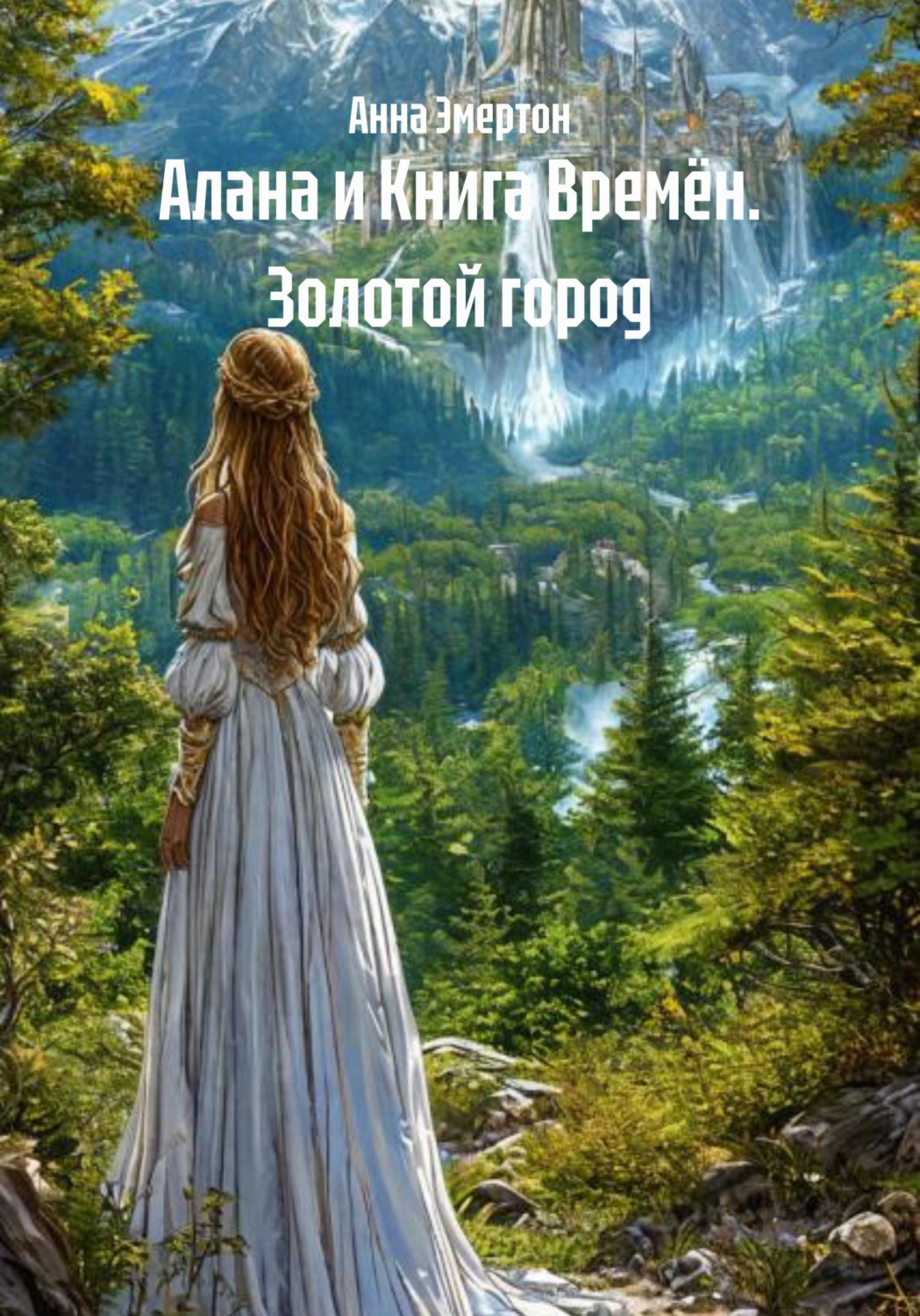 Обложка книги «Алана и Книга Времён. Золотой город»