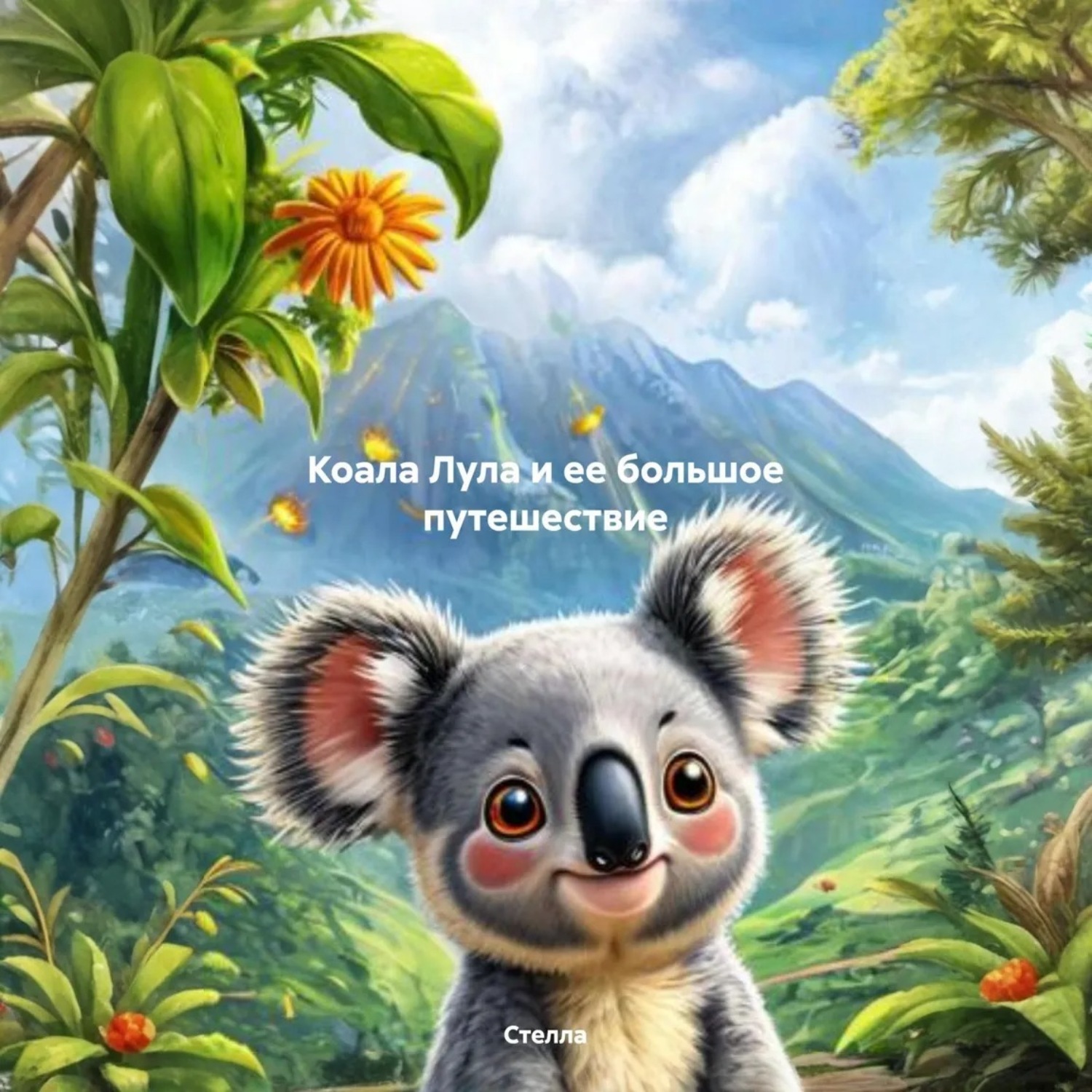 Обложка книги «Коала Лула и ее большое путешествие»