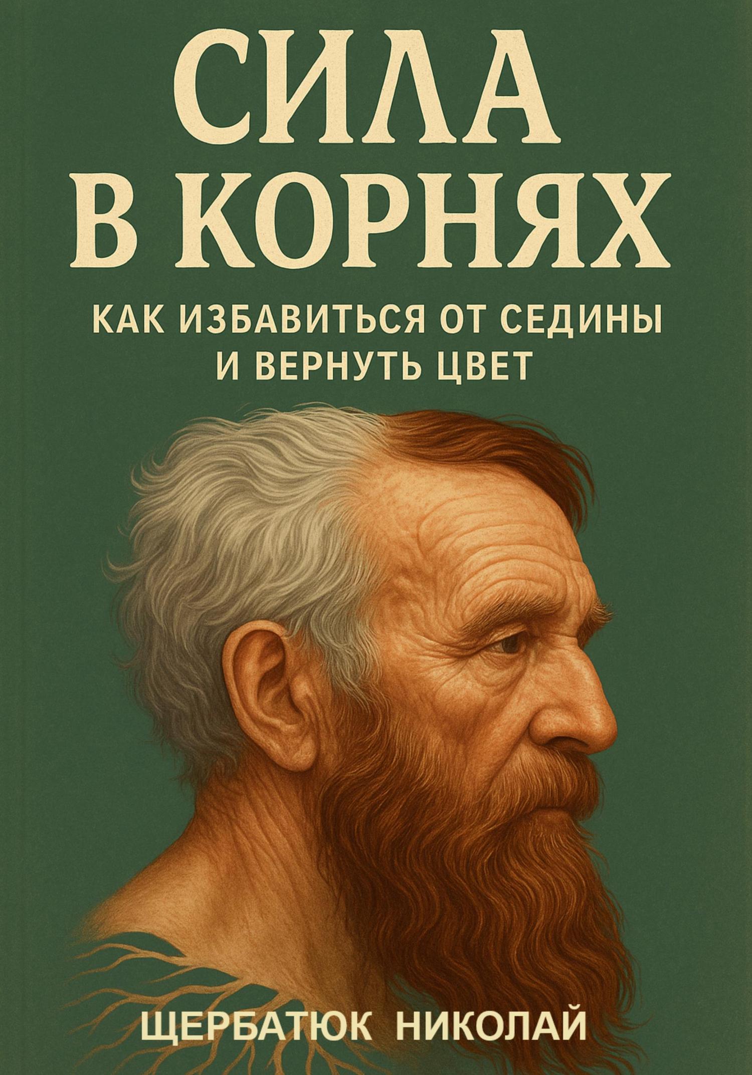 Обложка книги «Сила в корнях: как избавиться от седины и вернуть цвет»
