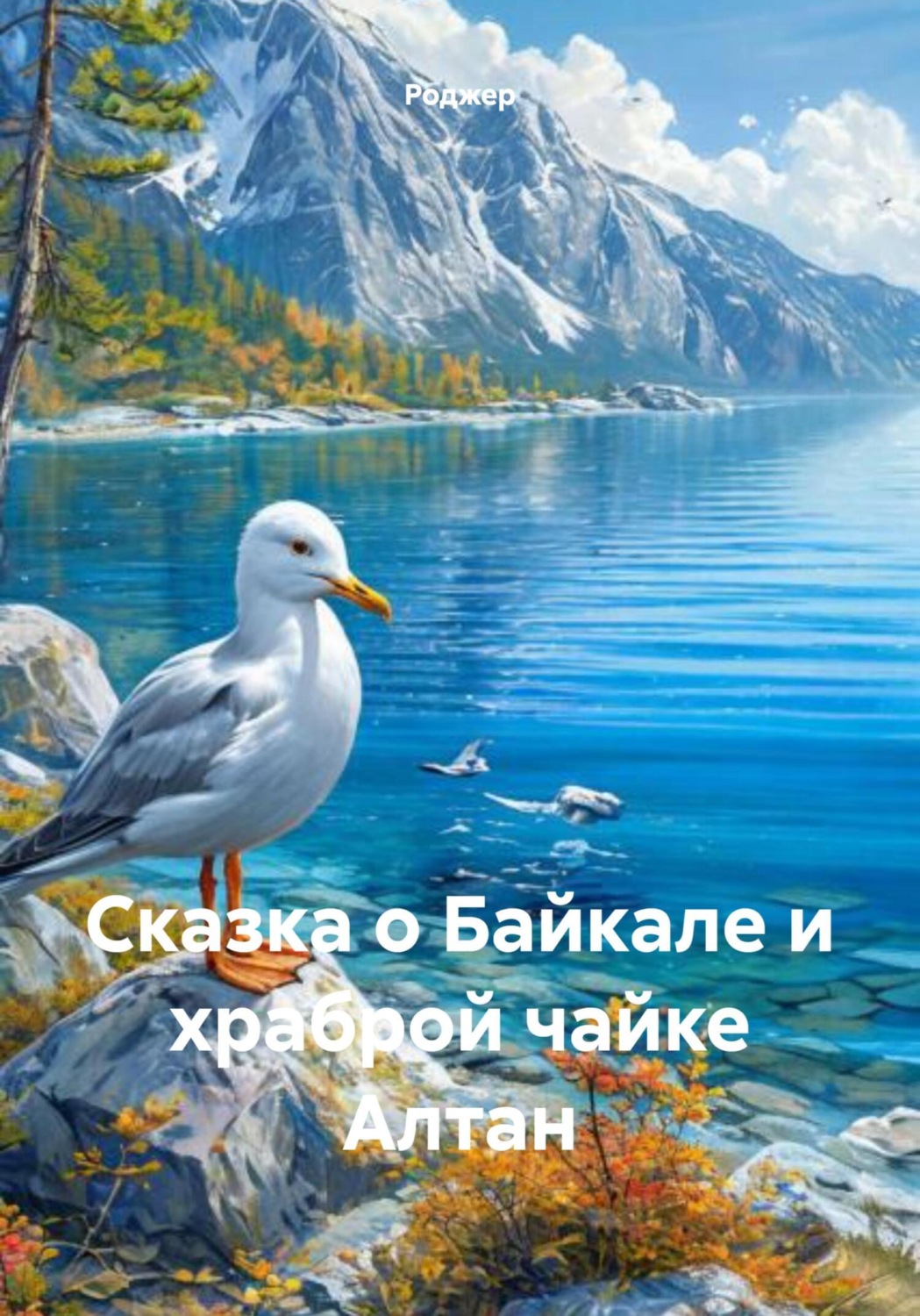 Обложка книги «Сказка о Байкале и храброй чайке Алтан»