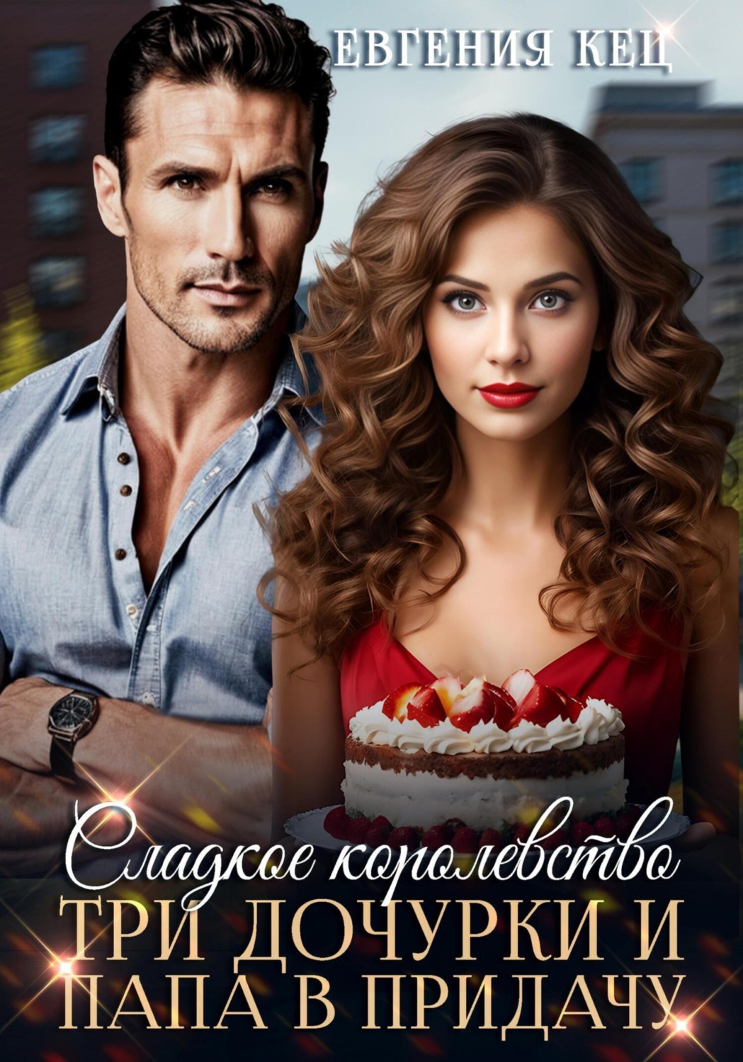 Обложка книги «Сладкое королевство. Три дочурки и папа в придачу»