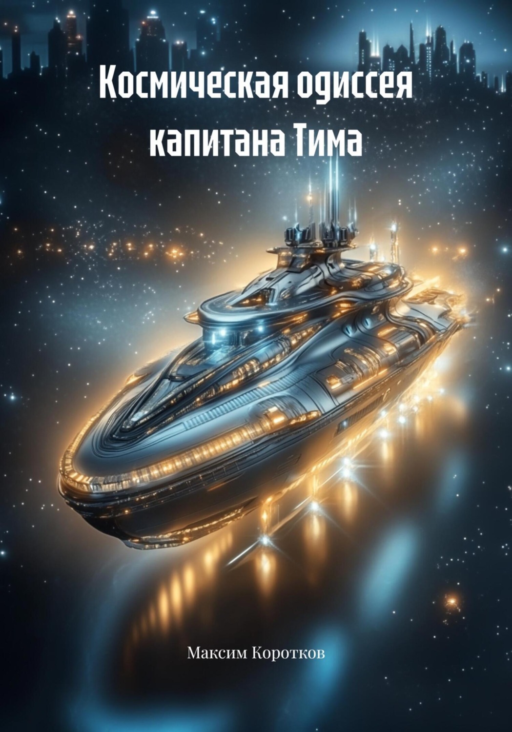 Обложка книги «Космическая одиссея капитана Тима»