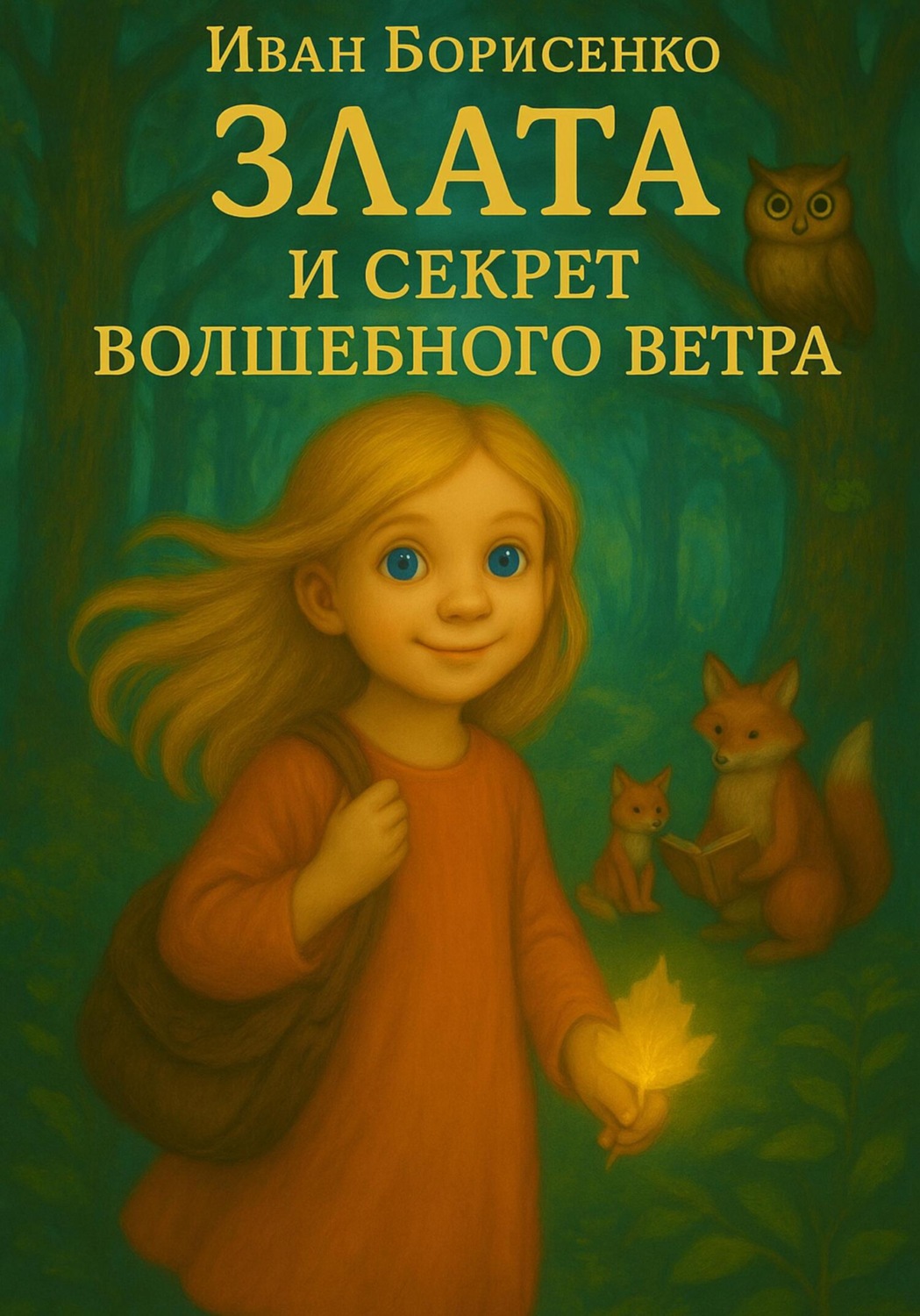 Обложка книги «Злата и Секрет Волшебного Ветра»
