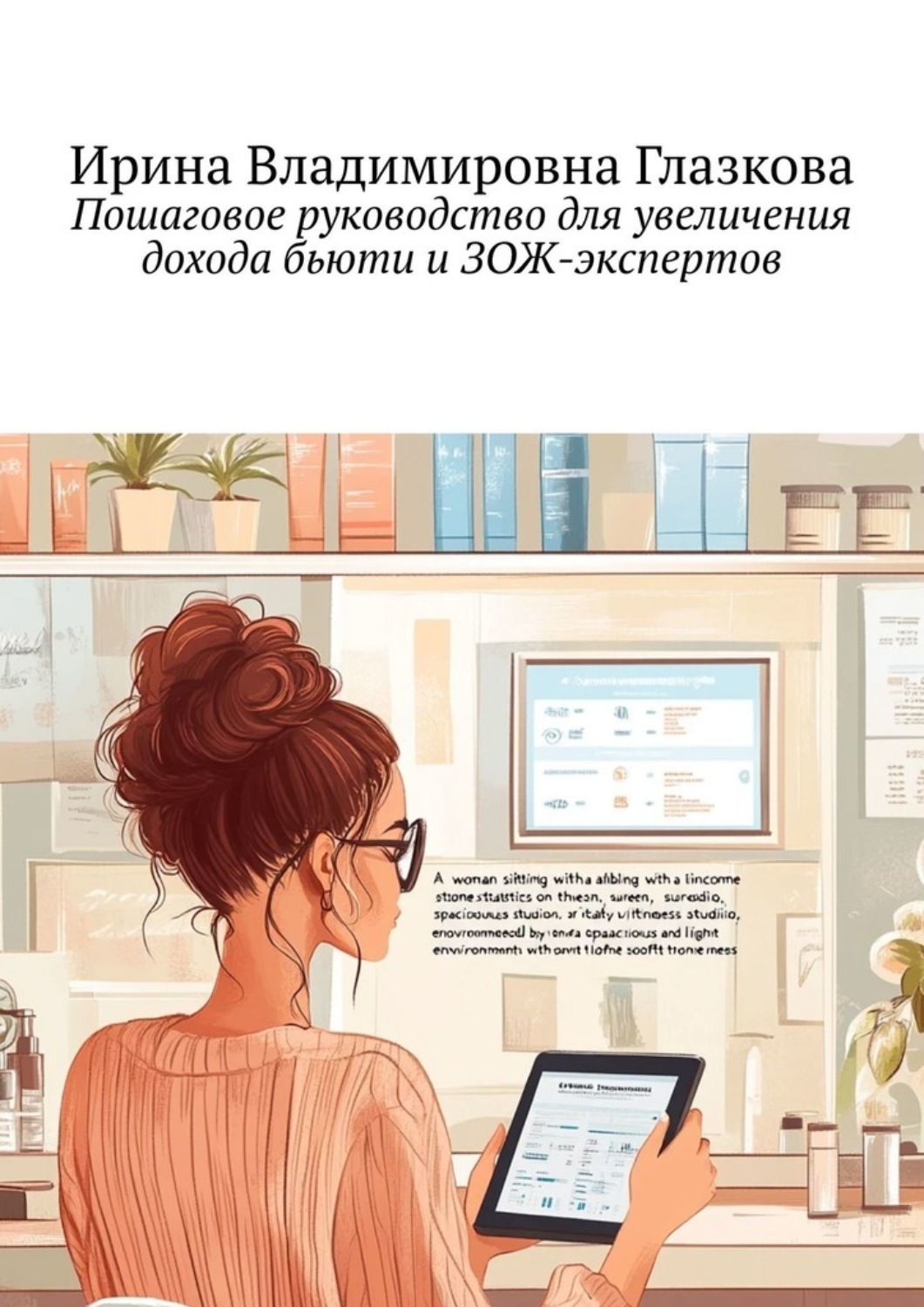 Обложка книги «Пошаговое руководство для увеличения дохода бьюти и ЗОЖ-экспертов»