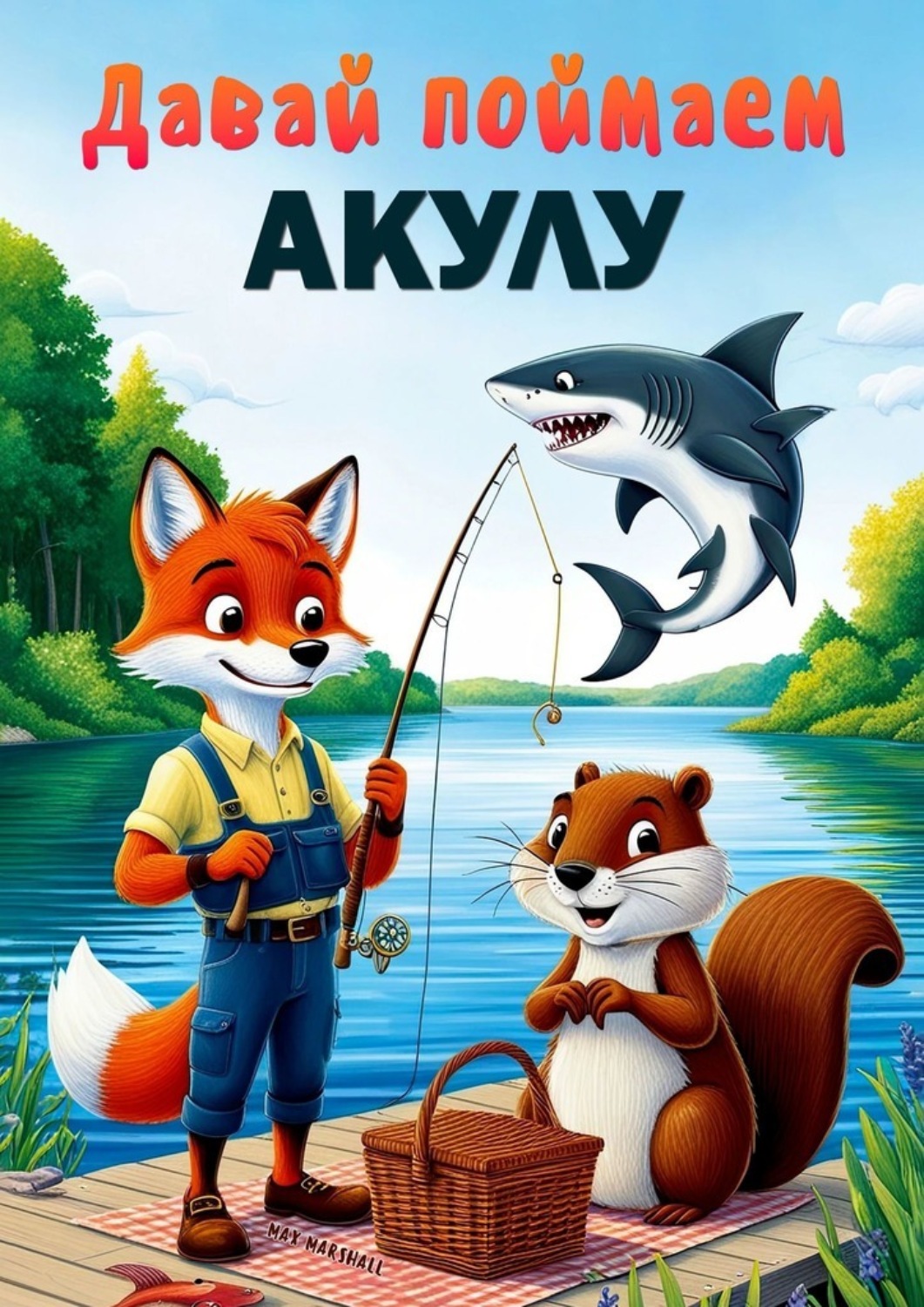 Обложка книги «Давай поймаем акулу»