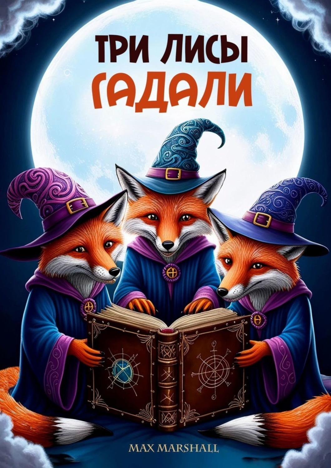 Обложка книги «Три лисы гадали»