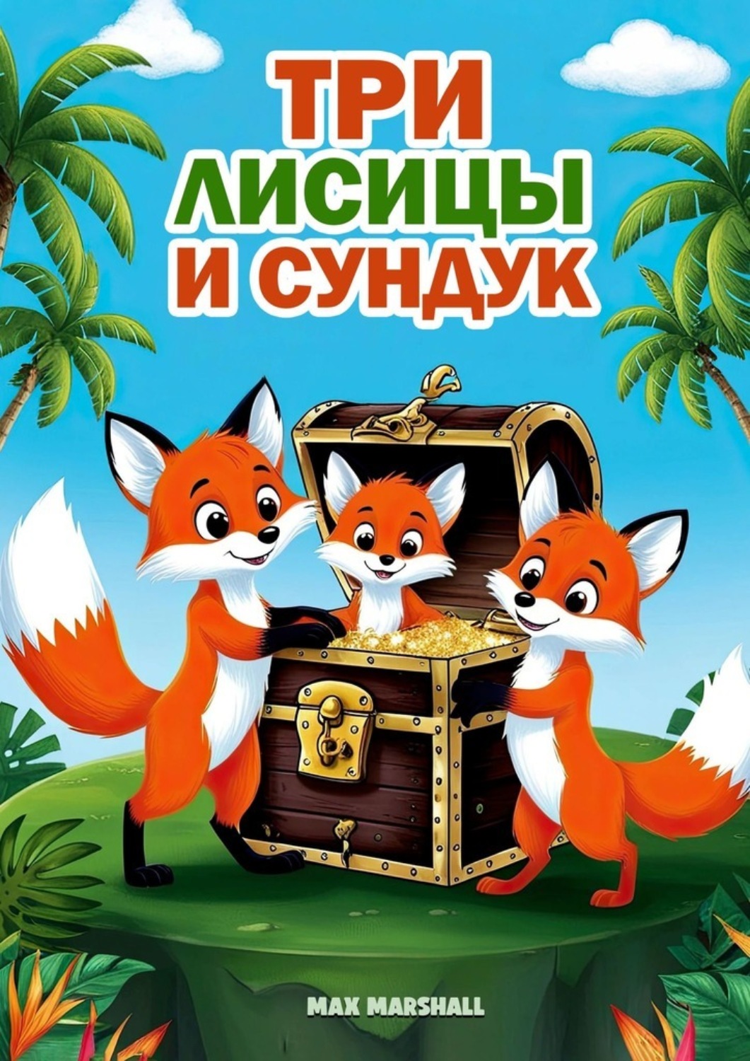 Обложка книги «Три лисицы и сундук»