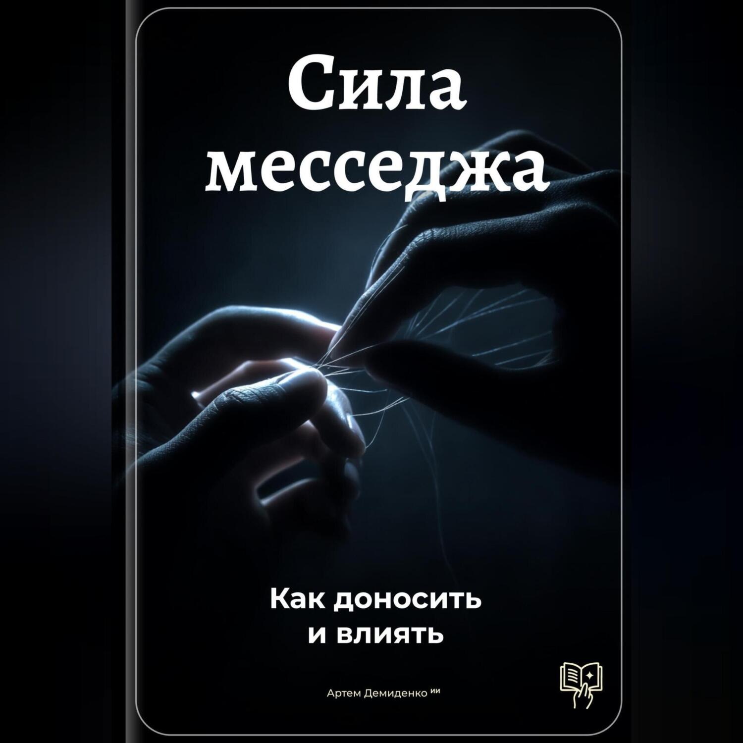 Обложка книги «Сила месседжа: Как доносить и влиять»