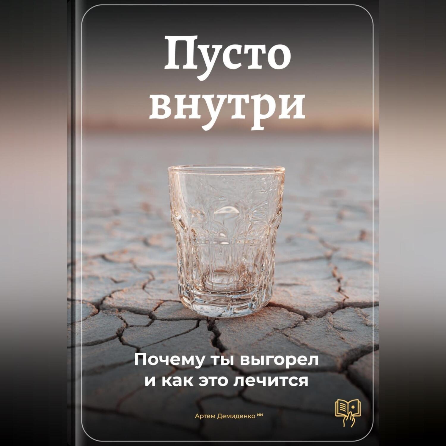 Обложка книги «Пусто внутри: Почему ты выгорел и как это лечится»