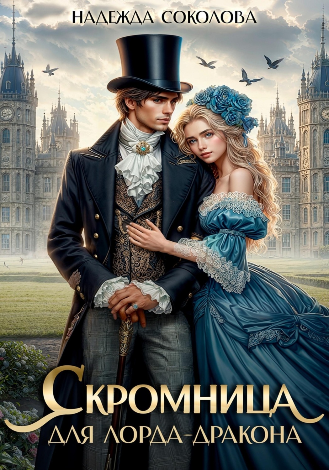 Обложка книги «Скромница для лорда-дракона»