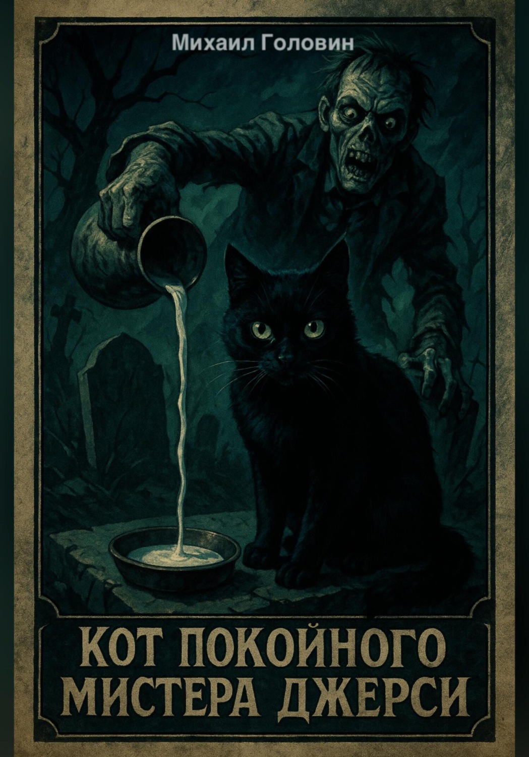 Обложка книги «Кот покойного мистера Джерси»
