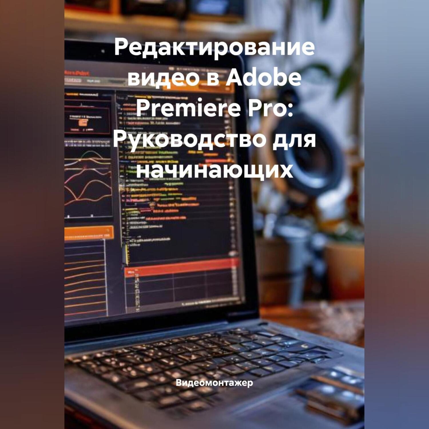Обложка книги «Редактирование видео в Adobe Premiere Pro: Руководство для начинающих»