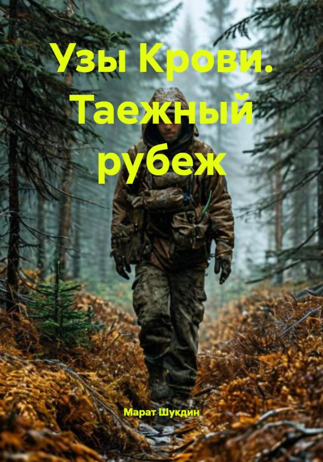 Обложка книги «Узы Крови. Таежный рубеж»