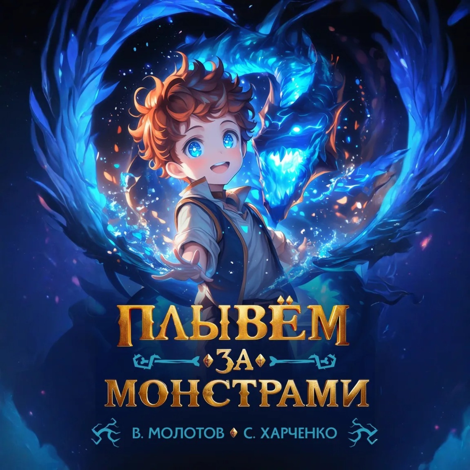 Обложка книги «Плывём за монстрами!»