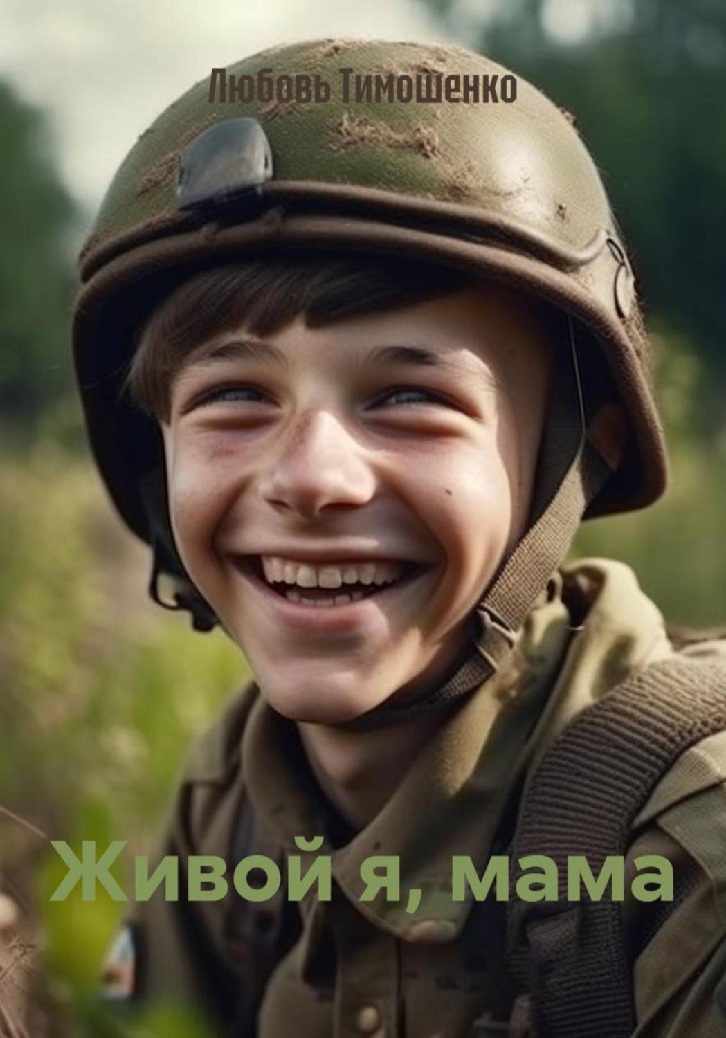 Обложка книги «Живой я, мама»