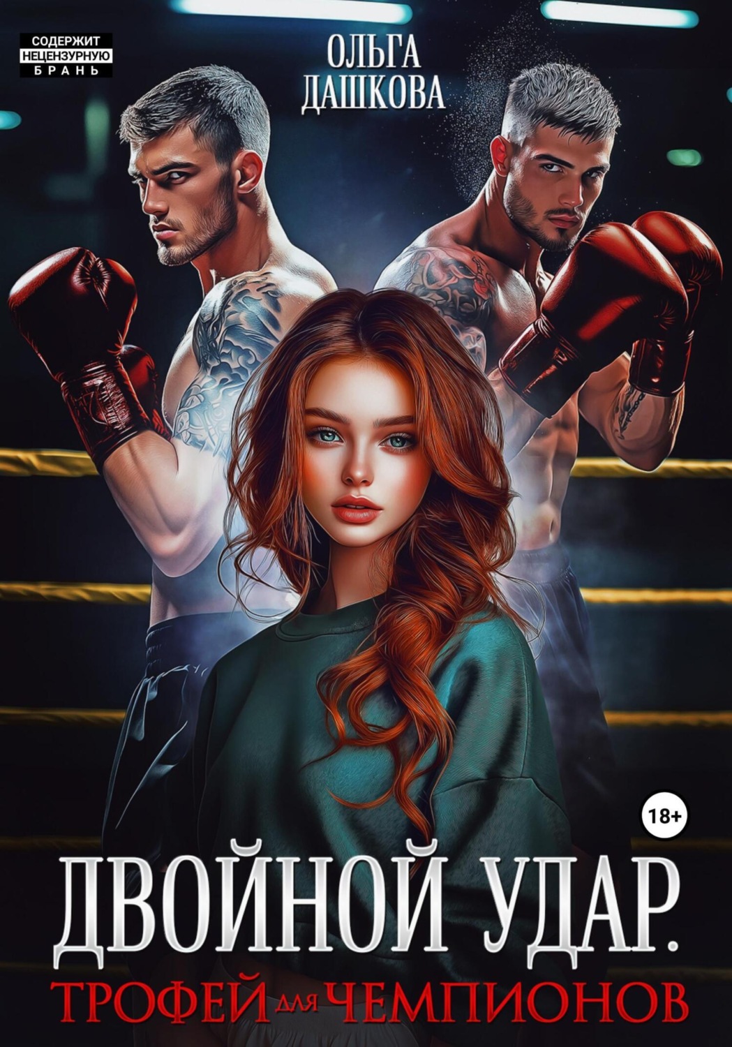 Обложка книги «Двойной удар. Трофей для чемпионов»