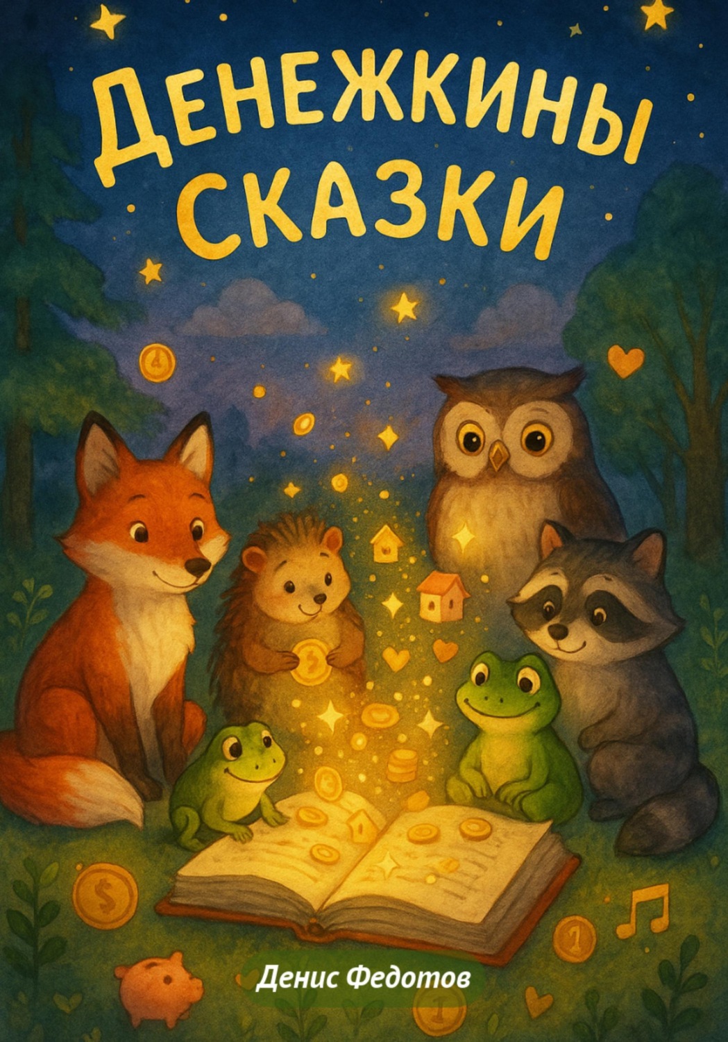 Обложка книги «Денежкины сказки»