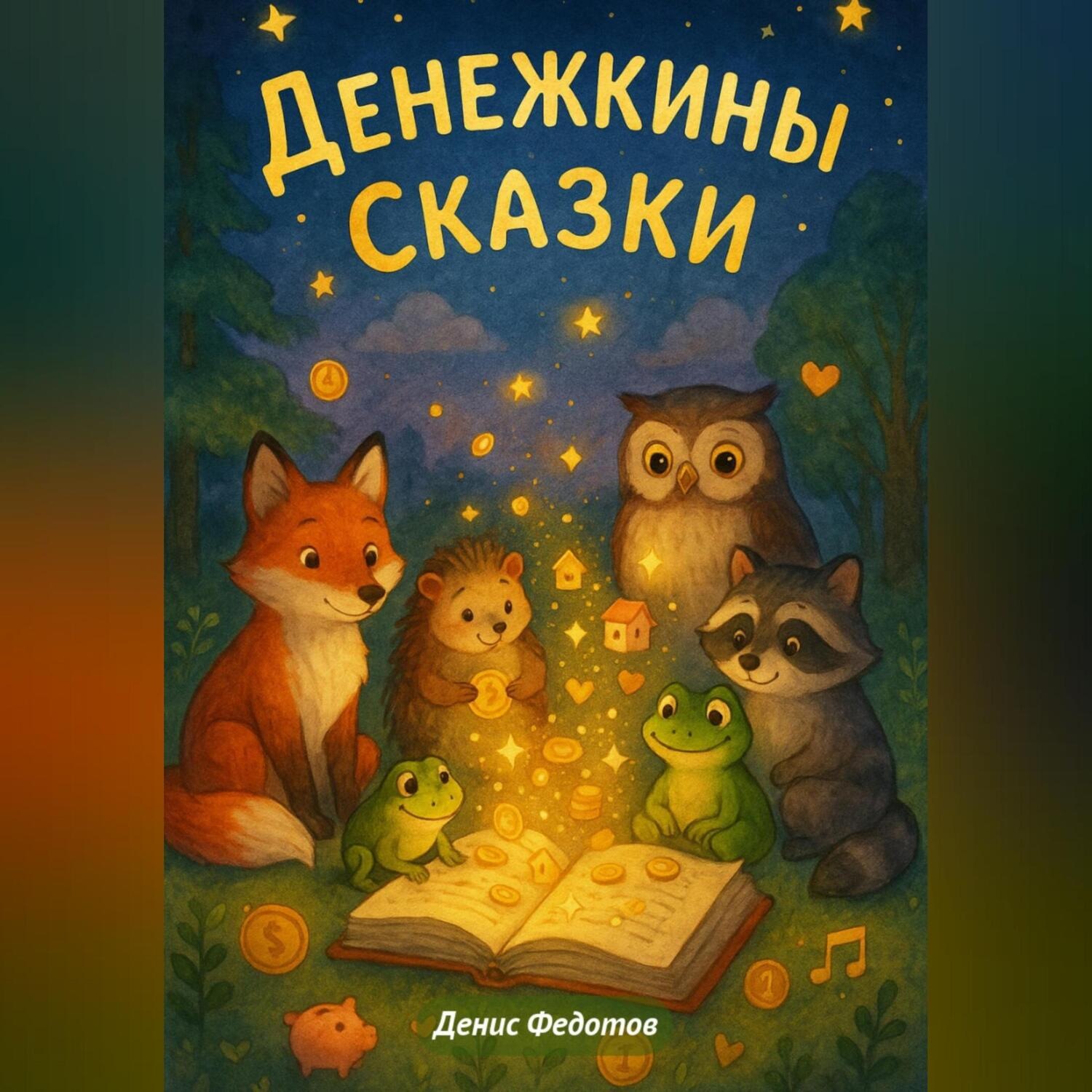 Обложка книги «Денежкины сказки»
