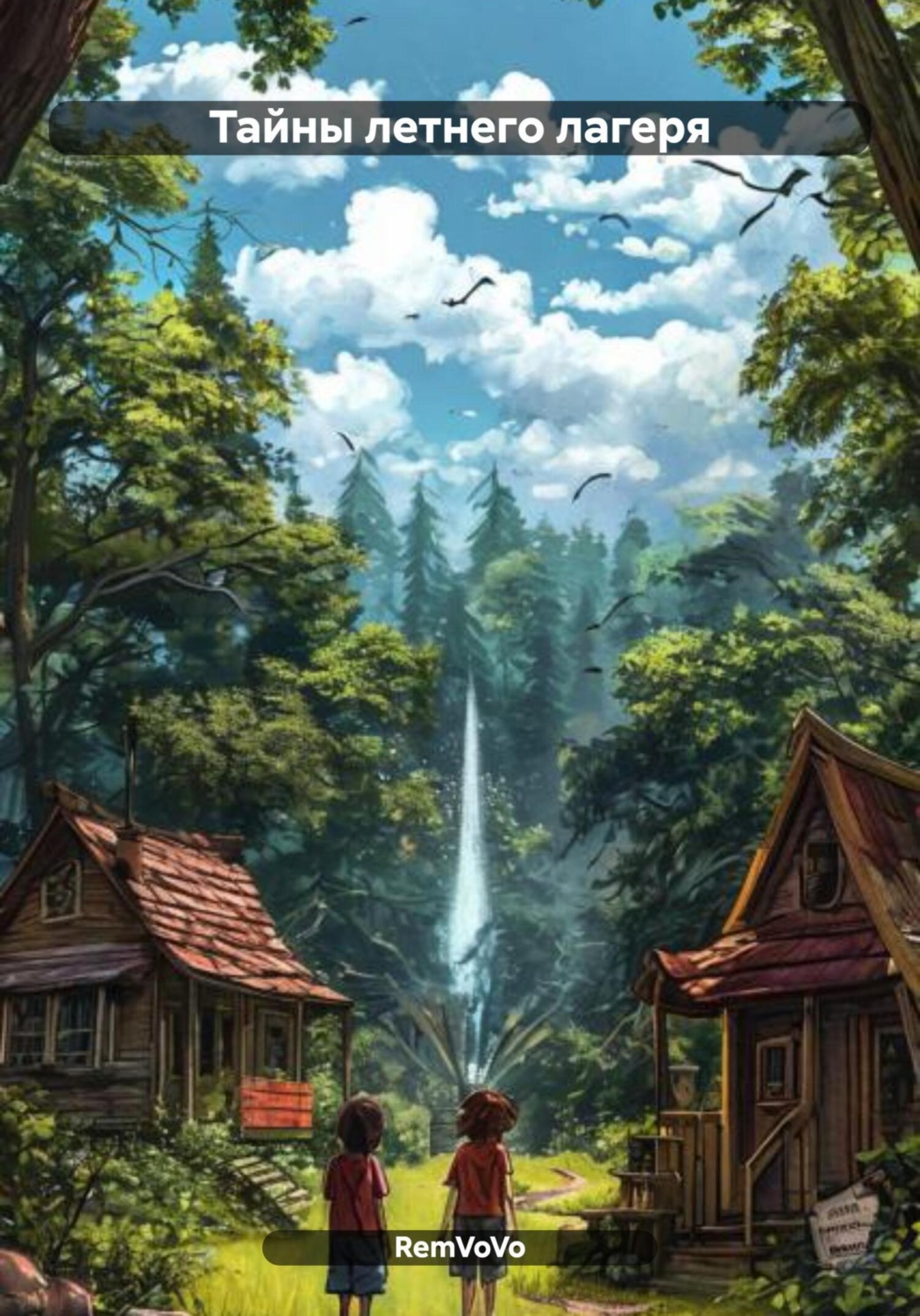 Обложка книги «Тайны летнего лагеря»
