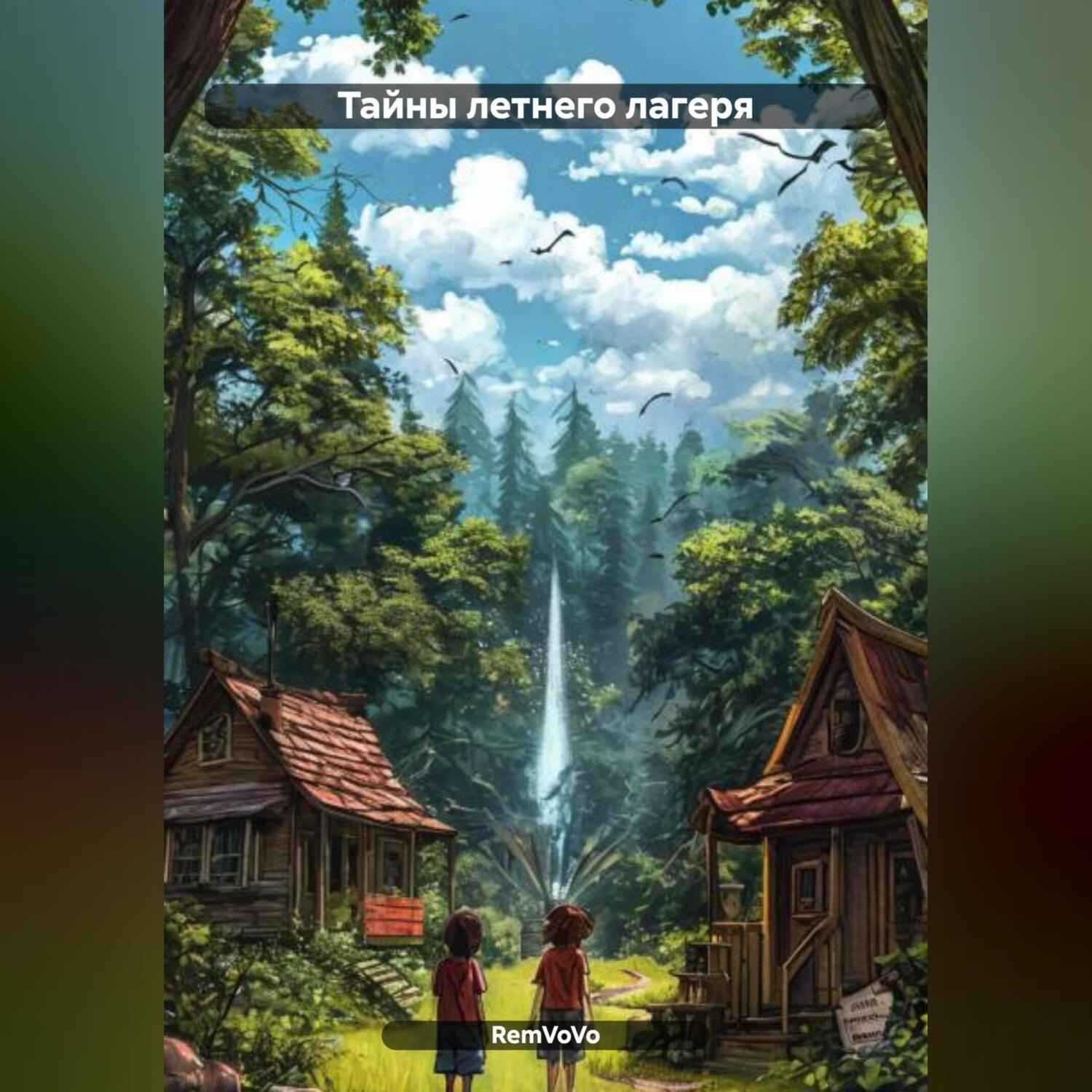 Обложка книги «Тайны летнего лагеря»