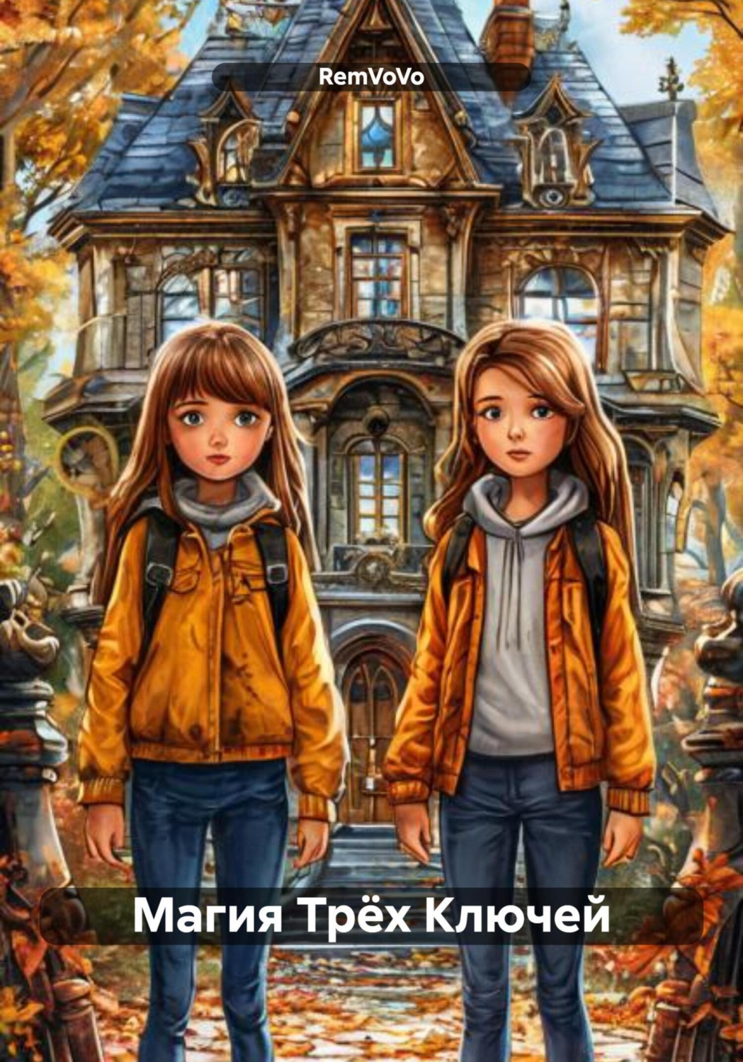 Обложка книги «Магия Трёх Ключей»