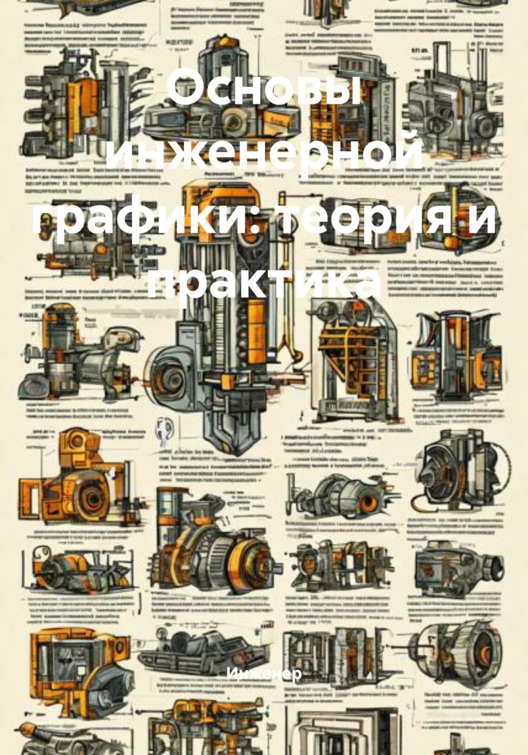 Обложка книги «Основы инженерной графики: теория и практика»