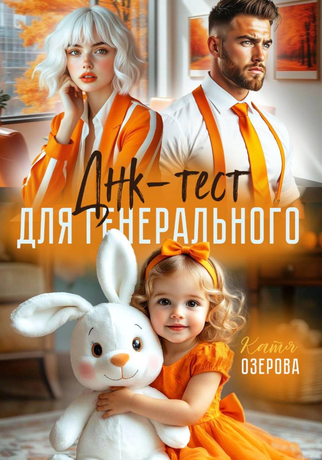 Обложка книги «Днк-тест для генерального»