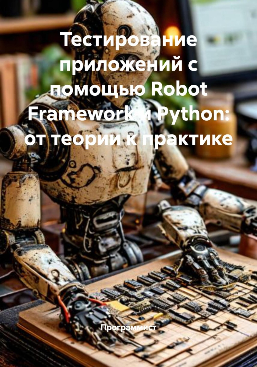 Обложка книги «Тестирование приложений с помощью Robot Framework и Python: от теории к практике»