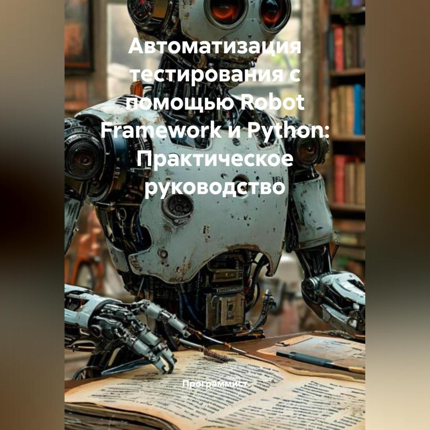 Обложка книги «Автоматизация тестирования с помощью Robot Framework и Python: Практическое руководство»