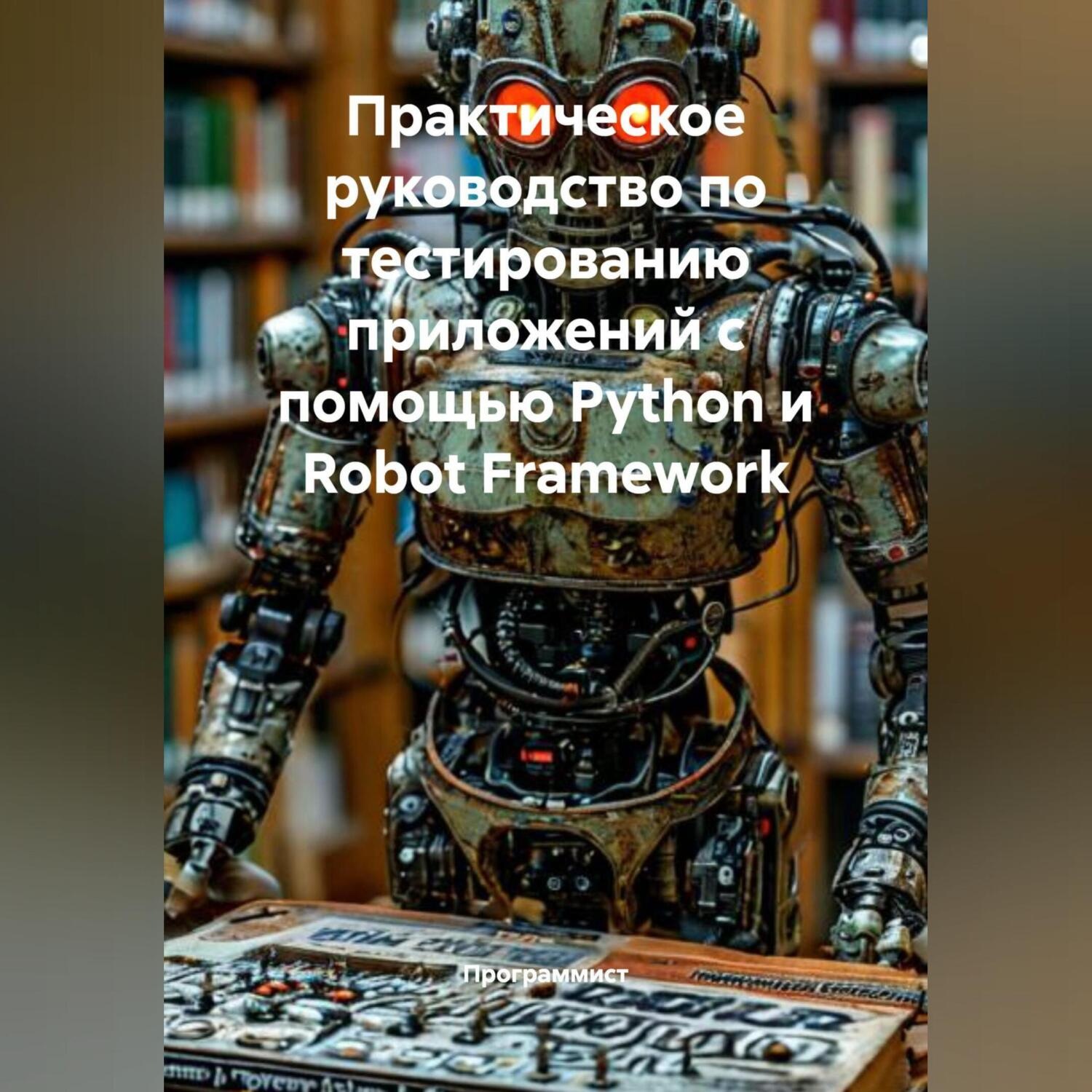Обложка книги «Практическое руководство по тестированию приложений с помощью Python и Robot Framework»