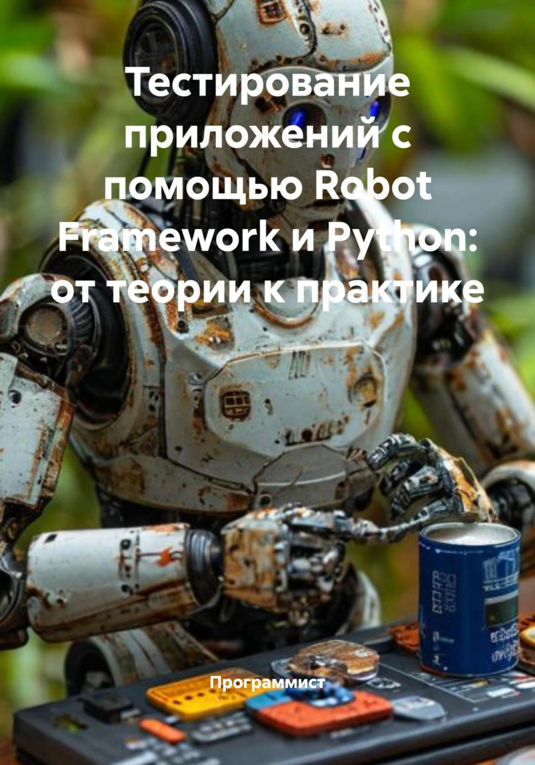 Обложка книги «Тестирование приложений с помощью Robot Framework и Python: от теории к практике»