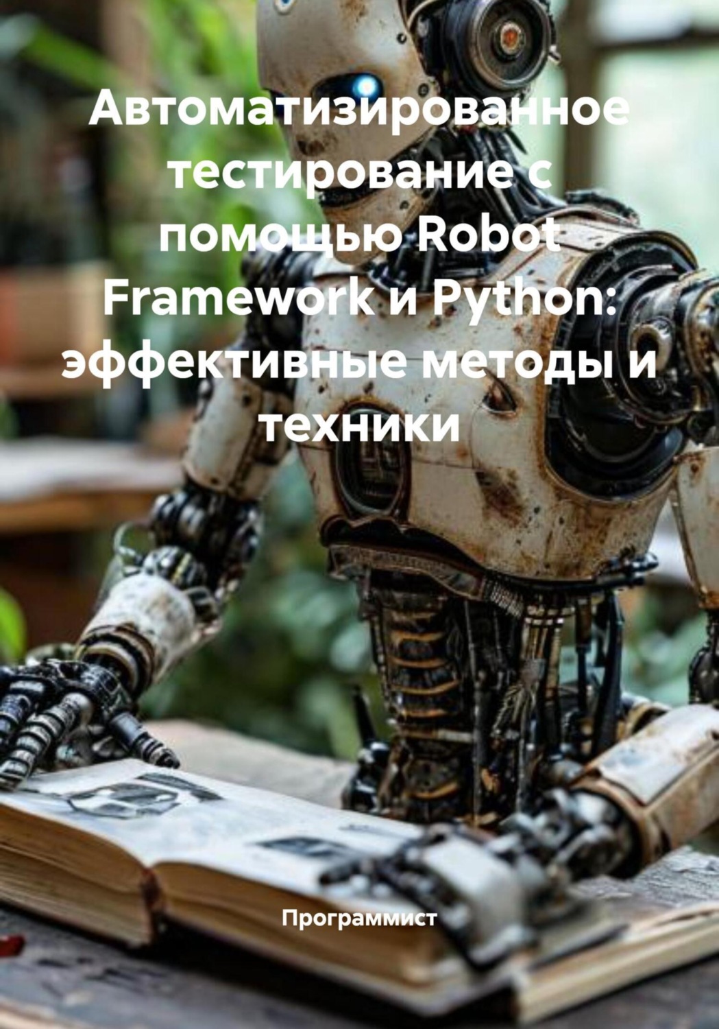 Обложка книги «Автоматизированное тестирование с помощью Robot Framework и Python: эффективные методы и техники»