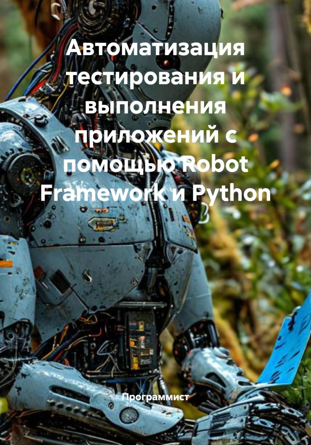 Обложка книги «Автоматизация тестирования и выполнения приложений с помощью Robot Framework и Python»