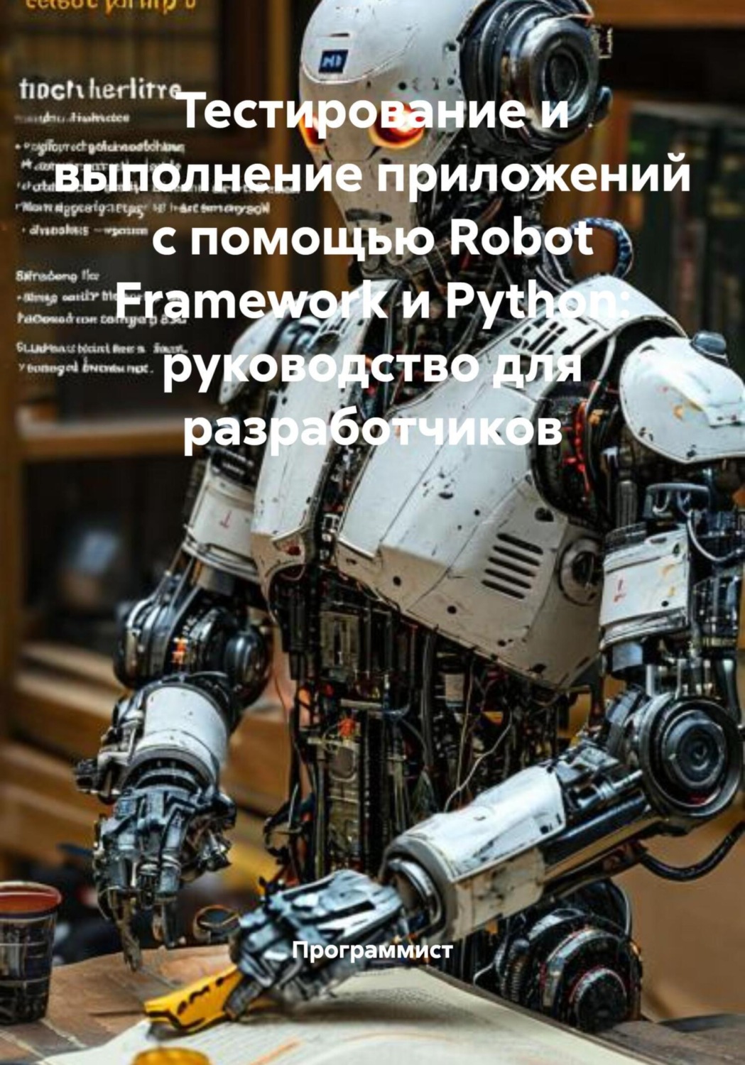 Обложка книги «Тестирование и выполнение приложений с помощью Robot Framework и Python: руководство для разработчиков»
