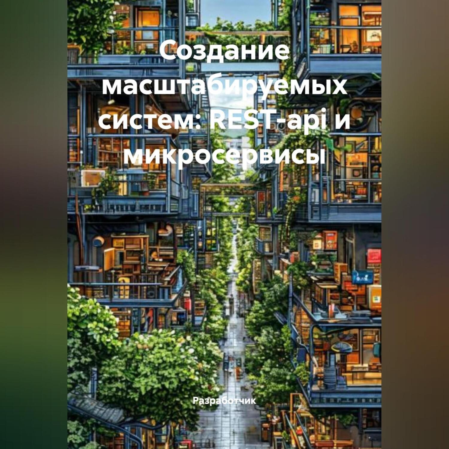 Обложка книги «Создание масштабируемых систем: REST-api и микросервисы»